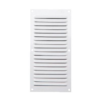 Grille alu blanc moustiq 50x190 30 cm2 - GABLAM0519F30