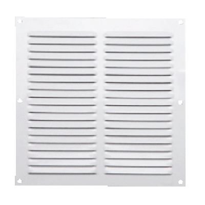 Grille alu blanc moustiq 165x165 90 cm2 - GABLAM1616F90