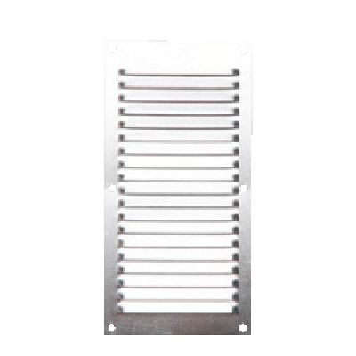 Grille alu anod. moustiq 50x140 21 cm2 - GAGRAM0514F21